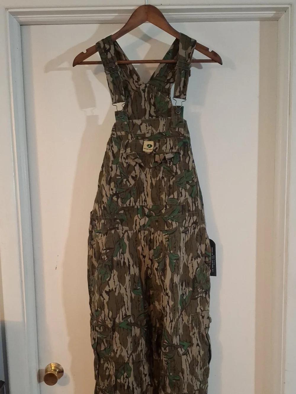 Mossy Oak Mens Cotton Mill Greenleaf Overalls NWT